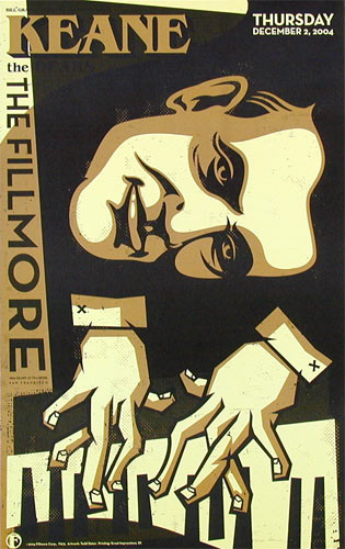 Keane  2004 Fillmore F673 Poster