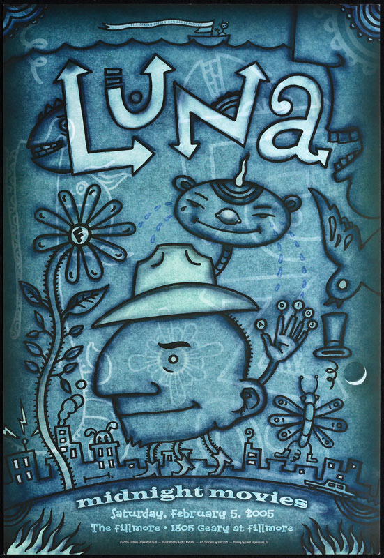 Luna 2005 Fillmore F678 Poster