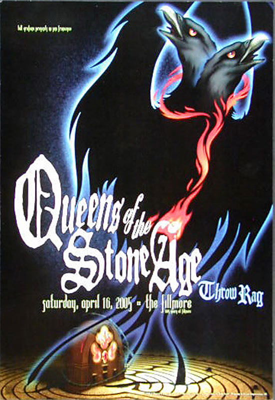 Queens of the Stone Age 2005 Fillmore F683 Poster