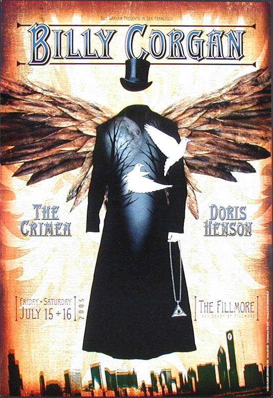 Billy Corgan 2005 Fillmore F699 Poster