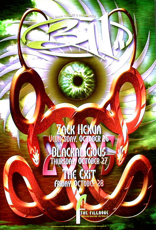 311 2005 Fillmore F722 Poster