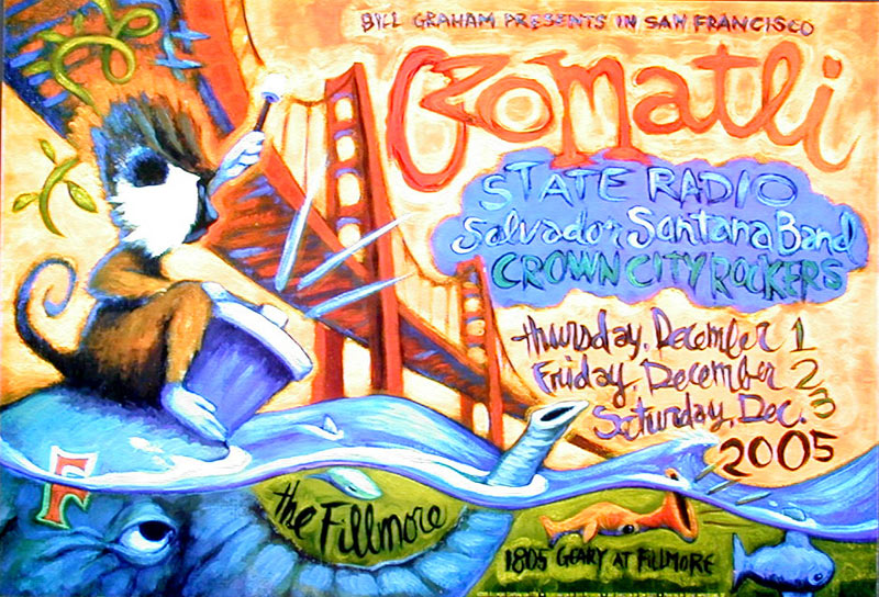 Ozomatli 2005 Fillmore F738 Poster