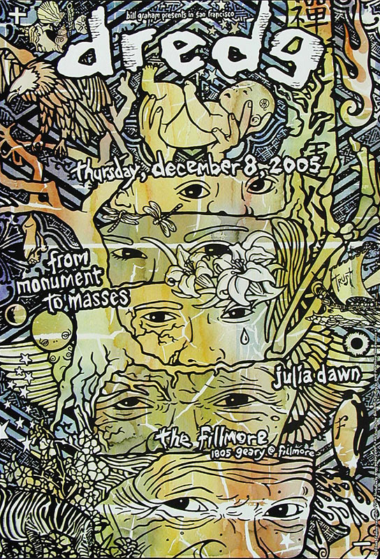 Dredg 2005 Fillmore F741 Poster