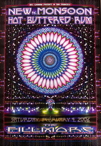 New Moonsoon 2006 Fillmore F753 Poster