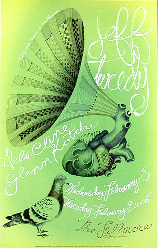 Jeff Tweedy 2006 Fillmore F754 Poster
