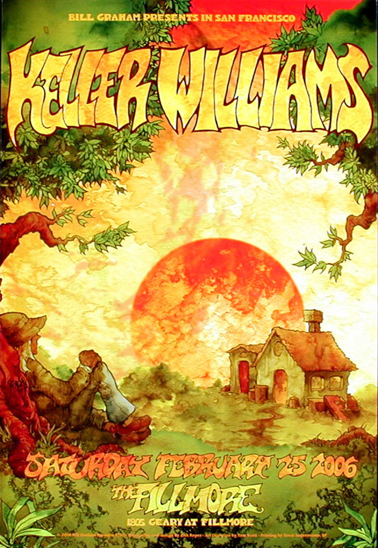 Keller Williams 2006 Fillmore F760 Poster