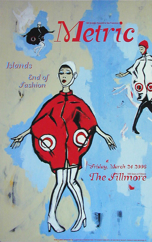 Metric 2006 Fillmore F766 Poster