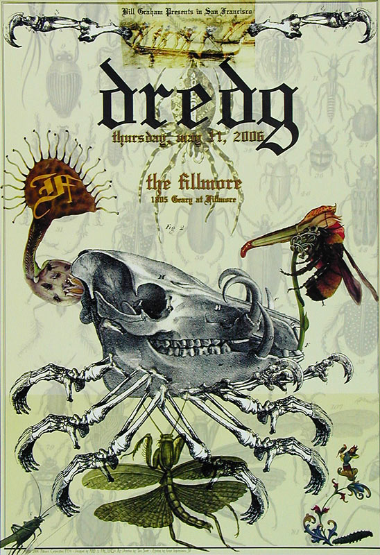 Dredg 2006 Fillmore F776 Poster