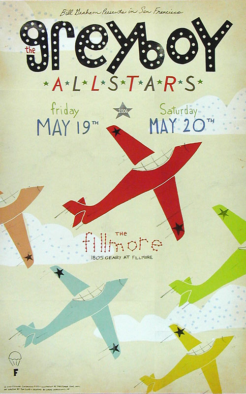 The Greyboy Allstars 2006 Fillmore F777 Poster