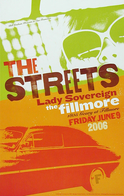 The Streets 2006 Fillmore F785 Poster