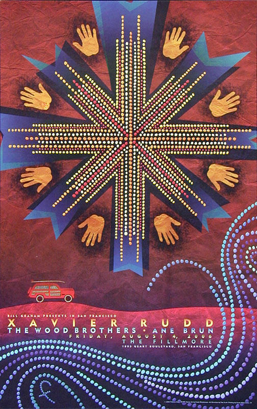 Xavier Rudd 2006 Fillmore F797 Poster