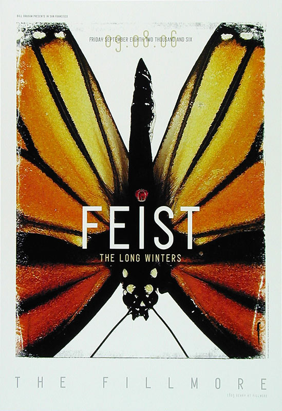 Feist 2006 Fillmore F803 Poster