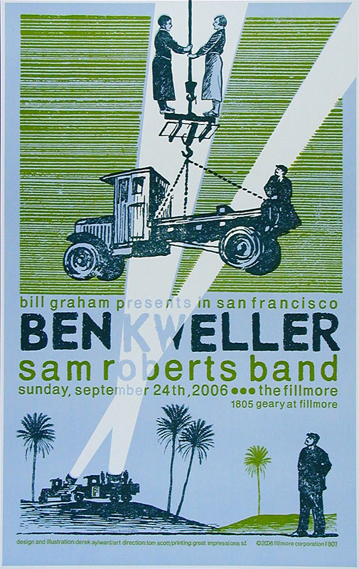 Ben Kweller 2006 Fillmore F807 Poster