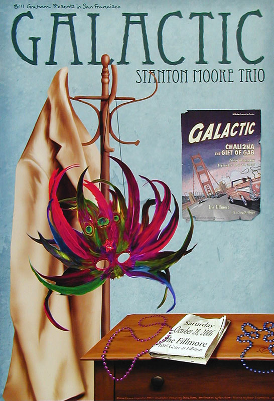 Galactic 2006 Fillmore F821A Poster