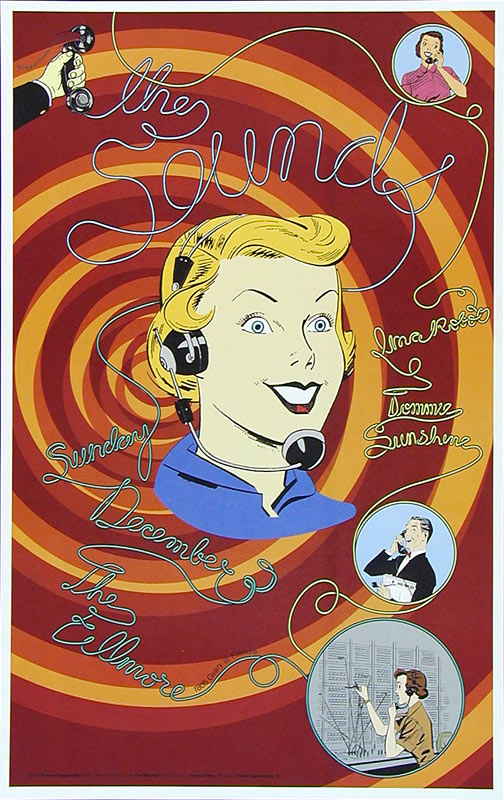 The Sounds 2006 Fillmore F832 Poster