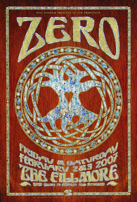 Zero 2007 Fillmore F839 Poster
