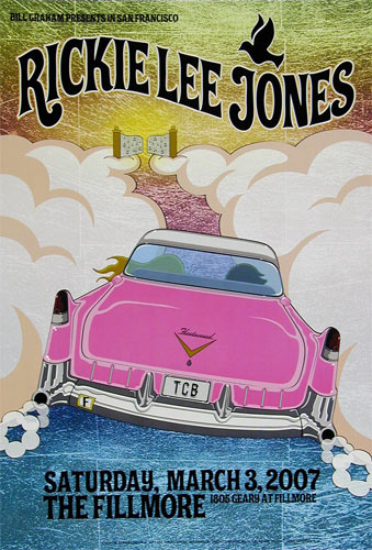 Rickie Lee Jones 2007 Fillmore F846 Poster