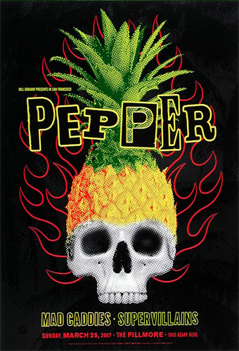 Pepper 2007 Fillmore F850 Poster