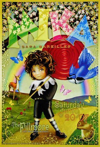 Mika 2007 Fillmore F877 Poster