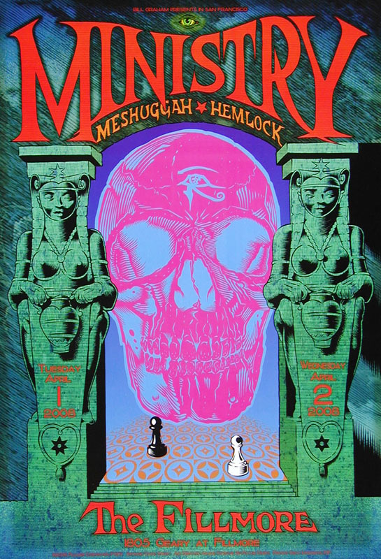 Ministry 2008 Fillmore F929 Poster