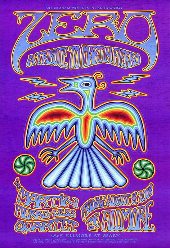 Zero 2008 Fillmore F962 Poster