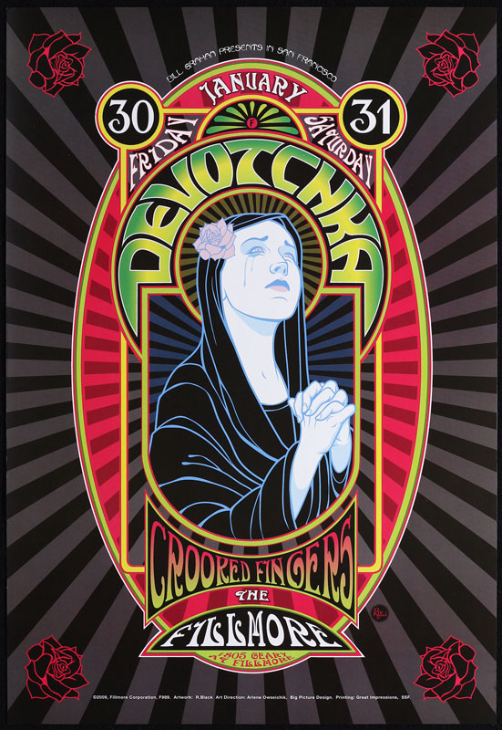 DeVotchKa 2009 Fillmore F989 Poster