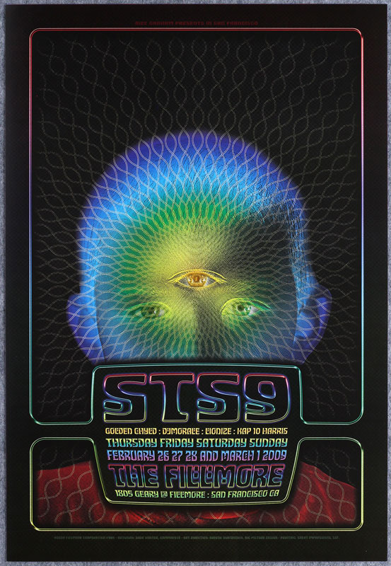 STS9 2009 Fillmore F995 Poster