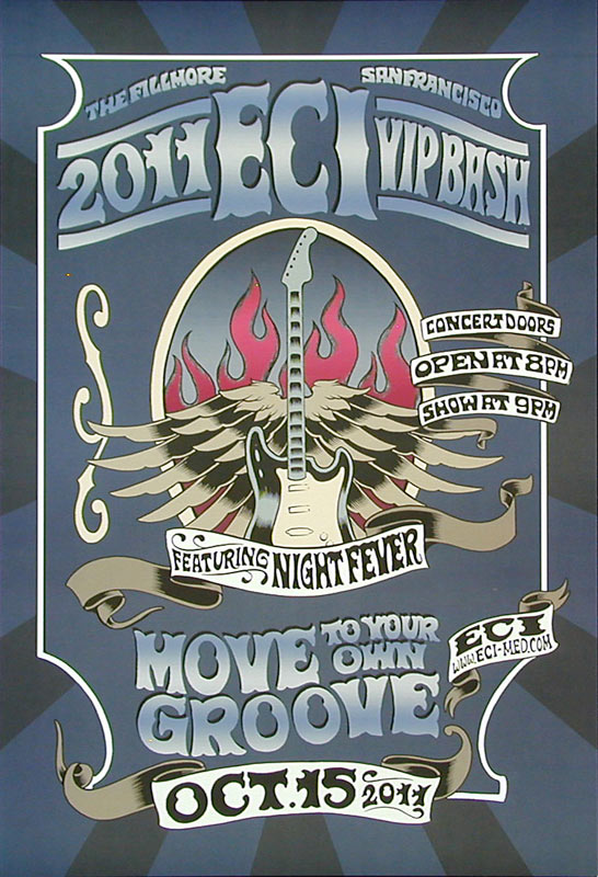 2011 ECI VIP Bash 2011 Fillmore F_ECI_VIP11 Poster