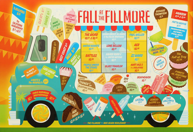 Fillmore Fall 2019 Schedule  Fillmore F_Fall2019Sched Poster