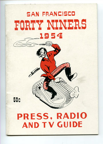1954 San Francisco 49ers Media Guide