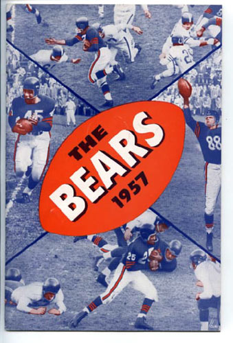 1957 Chicago Bears Media Guide