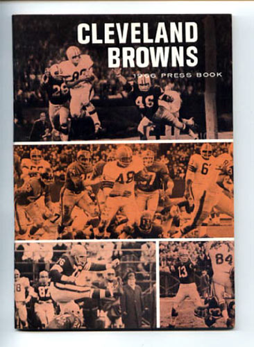 1966 Cleveland Browns Media Guide