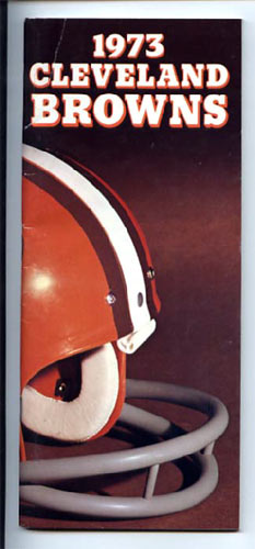 1973 Cleveland Browns Media Guide