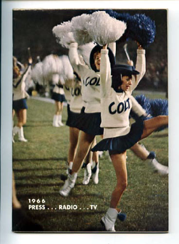 1966 Baltimore Colts Media Guide