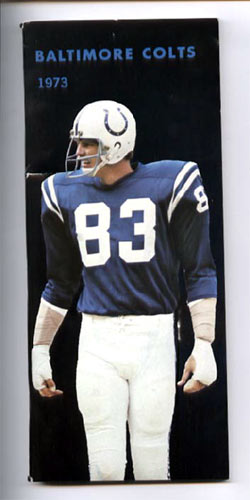 1973 Baltimore Colts Media Guide