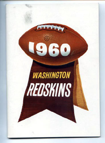 1960 Washington Redskins Media Guide