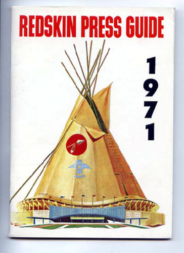 1971 Washington Redskins Media Guide