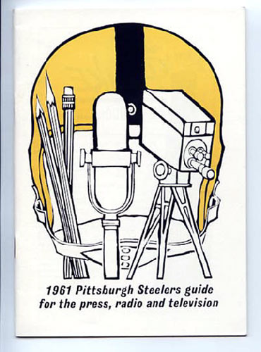 1961 Pittsburgh Steelers Media Guide