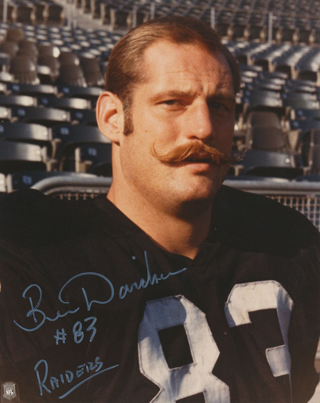 Ben Davidson #83 Raiders Signed Autographed Photo