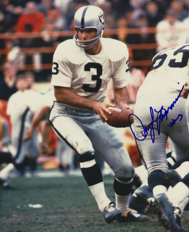 Daryle Lamonica #3 Raiders Signed Autographed Photo