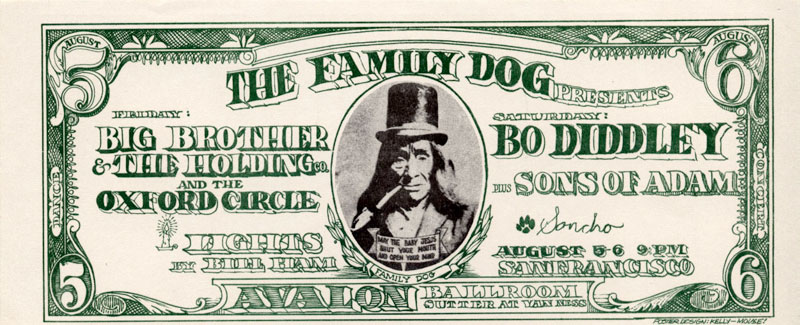 FD # 19-1 Big Brother Family Dog handbill FD19