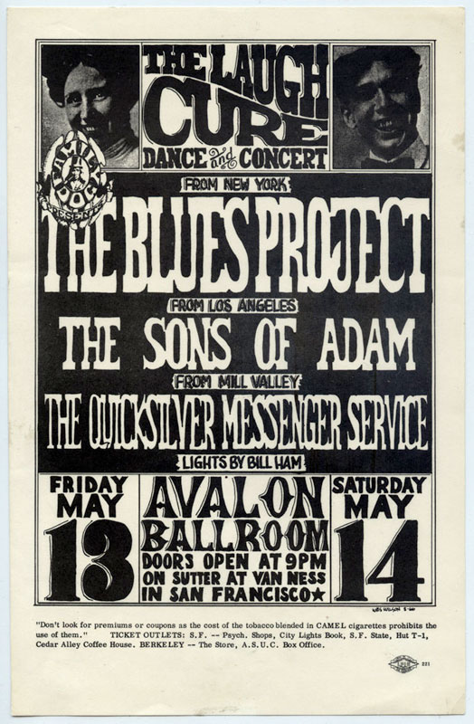 FD # 8-1 Blues Project Family Dog handbill FD8