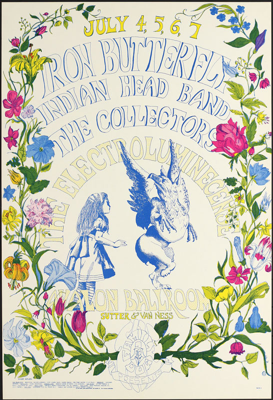 FD # 126-1 Iron Butterfly Family Dog Poster FD126