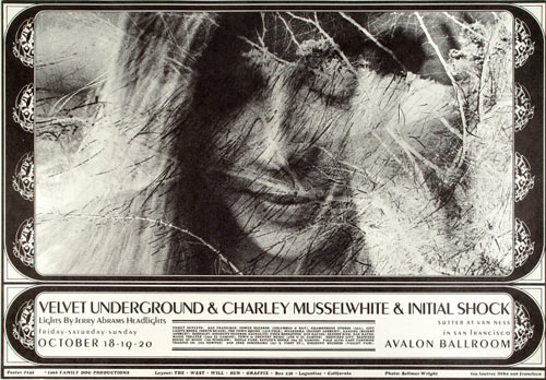 FD # 142-1 Velvet Underground Family Dog Poster FD142