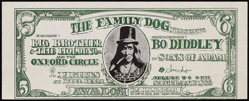 FD # 19-1 Big Brother Family Dog handbill FD19