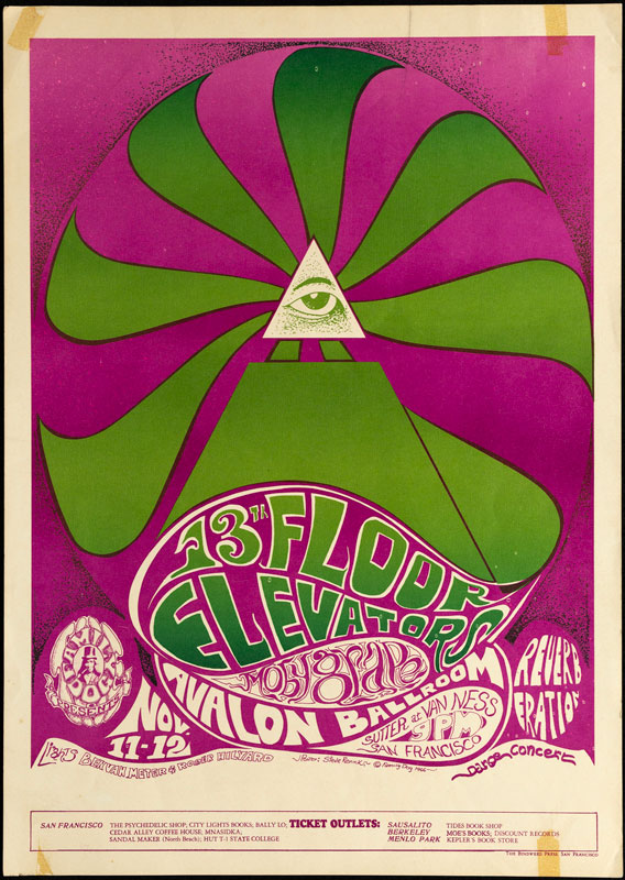 FD # 34-1 13th Floor Elevators Family Dog Poster FD34