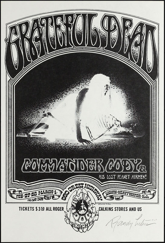 FD # GH700227-1 Grateful Dead Family Dog handbill FDGH700227