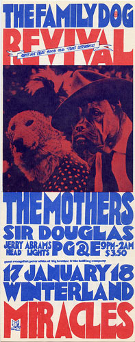 FD # W-2 The Mothers Family Dog postcard - ad back FDW-2