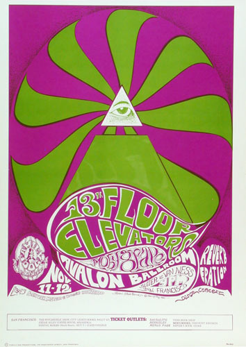 FD # 34-3 13th Floor Elevators Family Dog Poster FD34