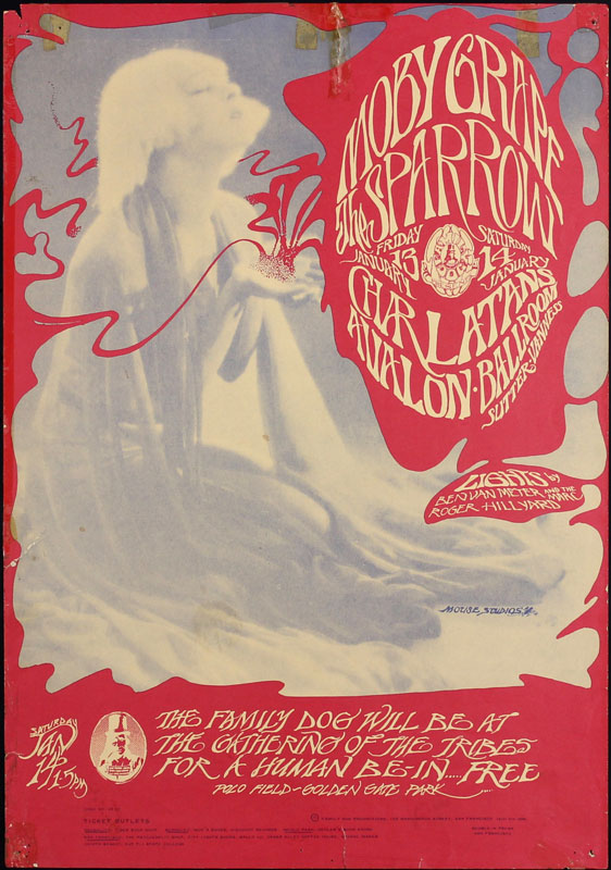 FD # 43-1 Moby Grape Family Dog Poster FD43